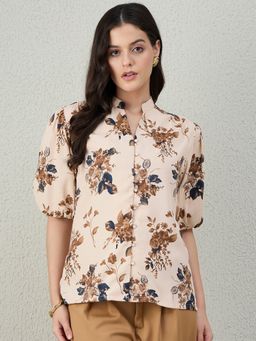 Kibo - Women Western Wear Brown Top