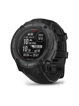 Garmin - Instinct 2X Solar Tactical Edition Black Smart Watch with Charging Cable