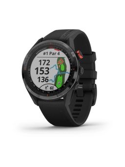 Garmin - S62 Black Ceramic Bezel Smart Watch with Charging Cable