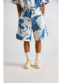 The Clothing Factory - Spongebob Be the Change Printed Shorts