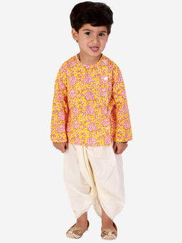 Lil Drama - Boys Kurta with Dhoti (Set of 2)