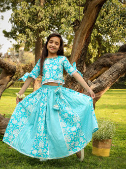 Lil Drama - Girls Ghaghra Choli (Set of 2)