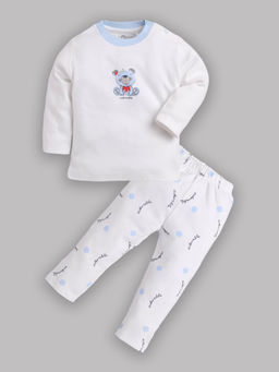 BABY GO - Girls Full Sleeve T-Shirt and Pyjama (Set of 2)