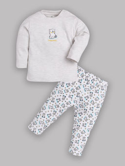 BABY GO - Girls Full Sleeve T-Shirt and Pyjama (Set of 2)