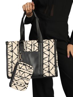 MINI WESST - Dicaprio Tote Bag with Pouch and Detachable Straps (Set of 2)