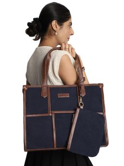 MINI WESST - Dahlia Tote Bag with Pouch and Detachable Straps (Set of 2)