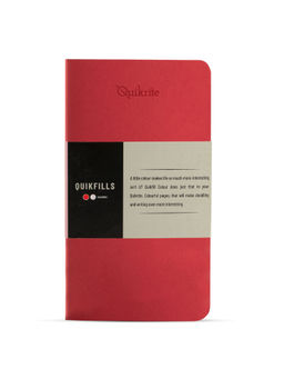 Pennline - Quikfill Coloured (Quikrite) - Red (Pack of 2)