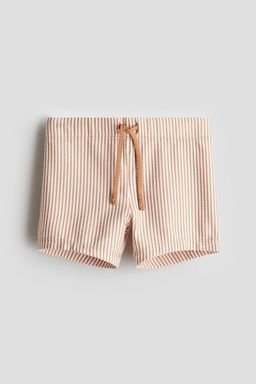 H&M - Boys Beige Textu Swim Shorts