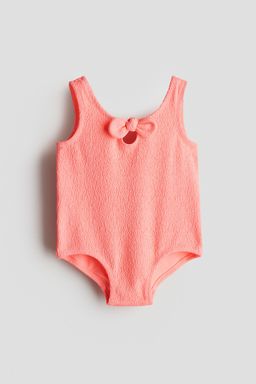 H&M - Girls Pink Textu Swimsuit
