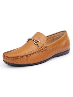 Bacca Bucci - Paris Loafers for Men with Elegant Buckle-Tan