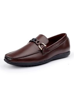 Bacca Bucci - Men Vegas Casual Slip-On Lightweight Loafers-Burgundy