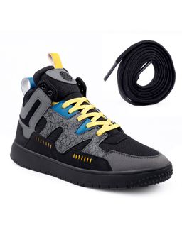 Bacca Bucci - Euphoria Street-Style Flat-Sole Sneakers with 2 Color Lace Option