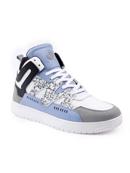 Bacca Bucci - Jolly Mid-Top Street Wear Sneakers with Flat Rubber Outsole-White