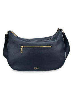 Gioia - Giorno Big Top Zip Blue Crossbody Bag
