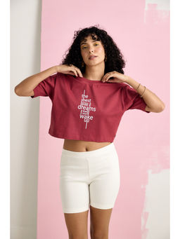 AVOCADO - The Best Dreams' Crop Top