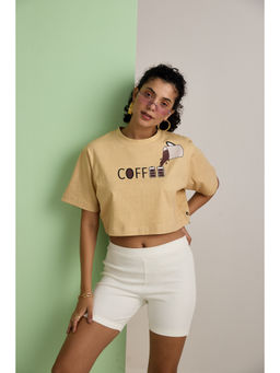 AVOCADO - Coffee Crop Top