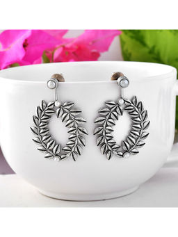 Voylla - Fresh Fern Vine Drop Earrings