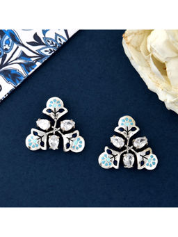 Voylla - Bagh E Fiza Pastel Floral Earrings