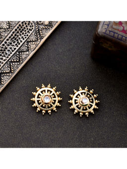 Voylla - Veerangana Spokes and Wheels Earrings