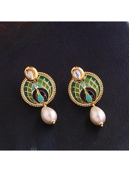 Voylla - Manmayi Peacock Dance Earrings