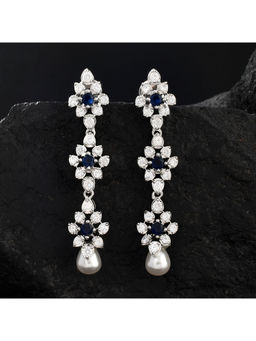 Voylla - Starlight Luna Long Drop Earrings