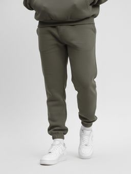 Fitkin - Men Olive Fleece Everyday Jogger