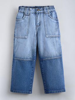 Hopscotch - Cut and Sew Straight Denim Jeans