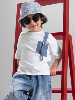 Hopscotch - Relaxed Drop-Shoulder T-Shirt