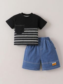 Hopscotch - Striped T-Shirt and Short