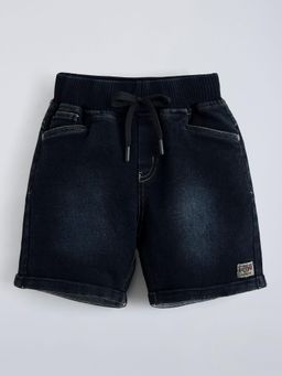 Hopscotch - Black Denim Shorts