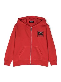 Dsquared2 - Kids Red Zip-Up Jacket