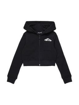 Dsquared2 - Girls Black Logo Icon Zip-Up Jackets