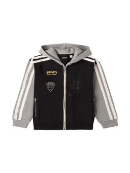 Ducati - Boys Black Zip-Up Jacket