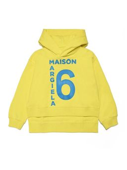MM6 Maison Margiela - Yellow Hooded Sweatshirt