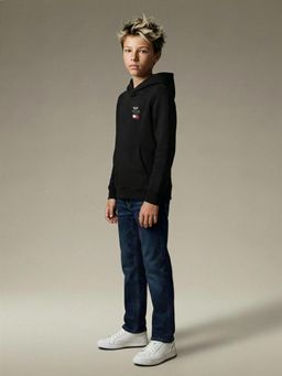 Tommy Hilfiger - F1 Cadillac Boys Logo Regular Fit Cotton Hoodie