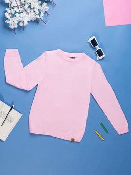 Purple United Kids - Unisex Light Pink Sweater