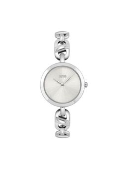 Hugo Boss - New Chain Quartz Silver Round Dial Womens Watch - 1502590
