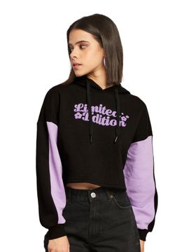 The Souled Store Hoodies and Sweatshirts : Buy The Souled Store Tss  Originals Limited Edition Women Cropped Oversized Hoodie Online | Nykaa  Fashion