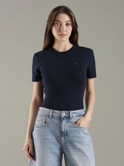 Tommy Hilfiger - Solid Slim Fit Cotton T-Shirt