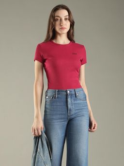 Tommy Hilfiger - Solid Slim Fit Cotton T-Shirt