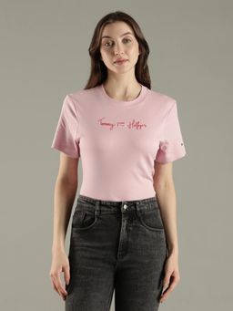 Tommy Hilfiger - Typographic Relaxed Fit Cotton T-Shirt