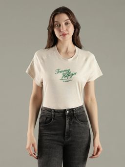 Tommy Hilfiger - Typographic Relaxed Fit Cotton T-Shirt
