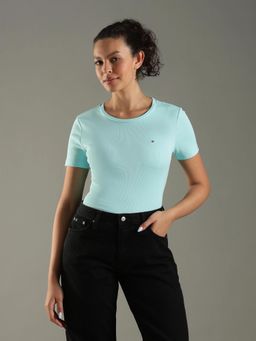 Tommy Hilfiger - Solid Slim Fit Cotton T-Shirt