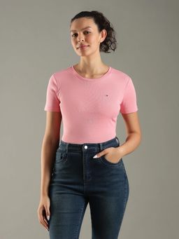 Tommy Hilfiger - Solid Slim Fit Cotton T-Shirt