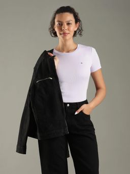 Tommy Hilfiger - Solid Slim Fit Cotton T-Shirt