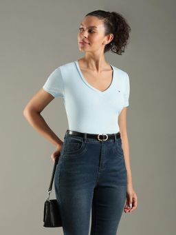 Tommy Hilfiger - Solid Slim Fit Cotton T-Shirt