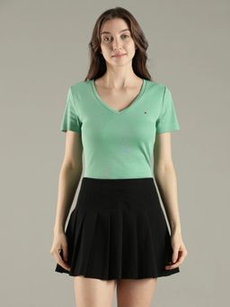Tommy Hilfiger - Solid Slim Fit Cotton T-Shirt