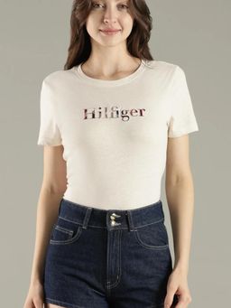 Tommy Hilfiger - Typographic Regular Fit Cotton T-Shirt