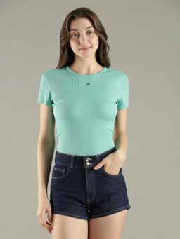 Tommy Hilfiger - Solid Slim Fit Cotton T-Shirt