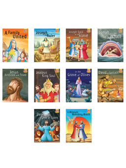 Pegasus - Set of 10 Bible Stories Picture Books for 3+ Year Old Children I